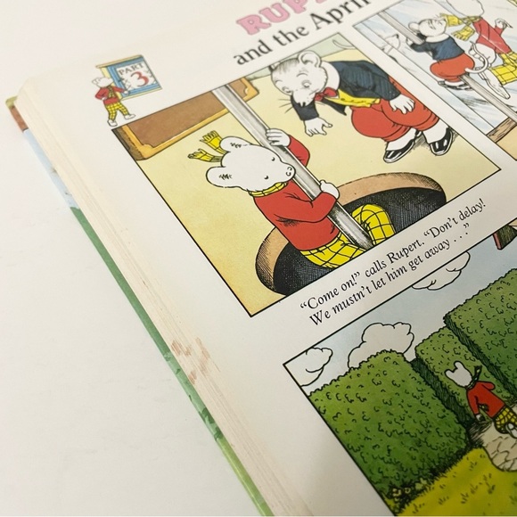 Vtg Rupert Bear Book The Daily Express Annual Storybook - Picture 16 of 16